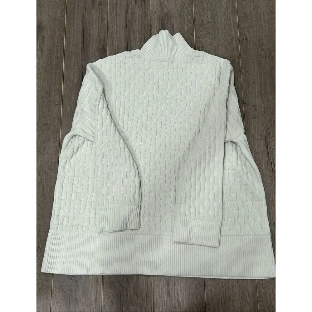 Lululemon Cable-Knit Oversized Crewneck LARGE